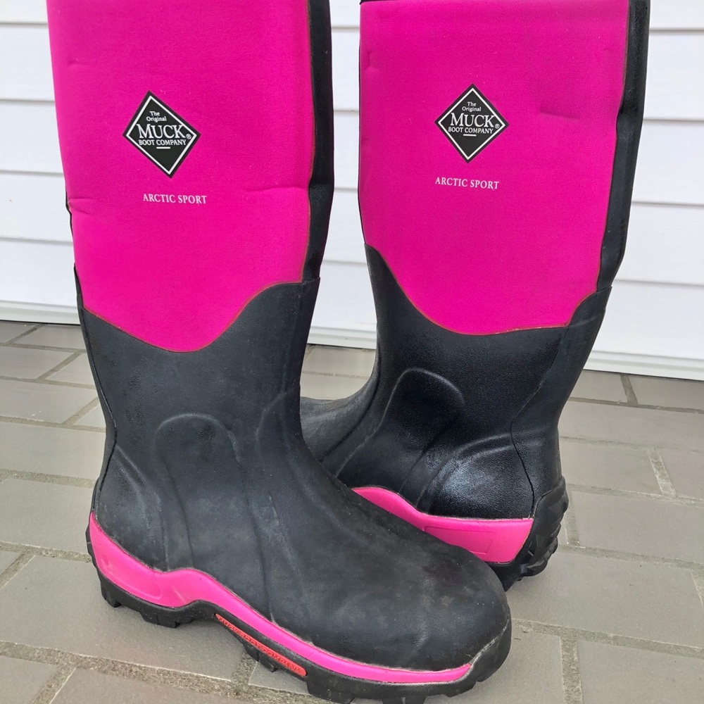 Women’s Pink Muck Boots Arctic Sport